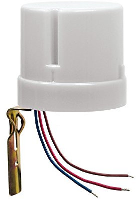 Dämmerungsschalter, Dämmerungssensor Lichtsensor Tag/Nacht Schalter Licht Switch für automatische nächtliche Beleuchtung, ideal für Hausfronten, Grundstücke und Schaufenster Led geeignet 25A (5750W)