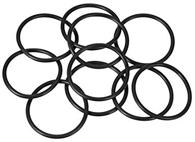 sourcing map 10St Metrische Nitrilkautschuk O-Ringe Dichtung 36mm AD 31mm ID 2,5mm Breite