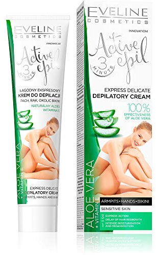 Eveline Active Epil Depilatory Body Crema with Aloe Vera Skin Sensitive 125ml