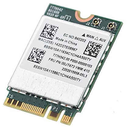 Scheda di rete Dual Band 433Mpbs NGFF M2 Wireless WIFI Card 802.11AC per Schede di rete per computer portatili