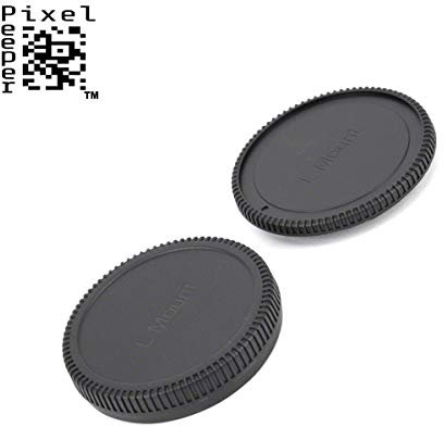 Body Cap & Rear Lens Cap to fit Leica and Panasonic L Mount Lenses and Cameras.