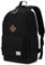 RAVUO School Backpack, Water Resistant Black Backpack for Men and Women Teens School Bag 15.6 Inch Laptop Backpack Travel College Rucksack