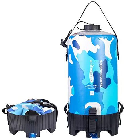 Jatour douche solaire | douche portable en PVC, douche portable pour le camping, la plage, la natation, l'extérieur, les voyages, la randonnée, léger, buse pression