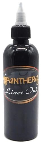 Panthera Black Ink Liner 150ml Tätowierfarbe - Tattoo ink reach conform