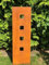 D&L Lasertec Brise-vue pour jardin en métal patiné - 160 x 50 cm - Abstrait - Simple, moderne - Avec ancrage au sol