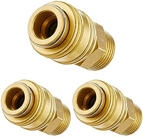 Original Einhell Schnellkupplung R1/2 AG (Kompressoren-Zubehör), 3er Pack