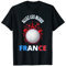 Handball Frankreich Handballer-Fans, Blau T-Shirt