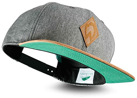 Soulbuddy Werder Bremen Fanartikel – Werder Bremen Cap Herren – Kappe Herren Damen – Basecap Herren – Urlaub Must Haves – Outdoor – One Size – Unisex – Dunkelgrau