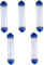 Ciieeo 5St Wasserfiltrationsflasche wasserreiniger hauswasserfilter leerer Filter durchsichtiges Gehäuse Heimfiltergehäuse Reinigungsflasche für zu Hause Filtergehäuse selber bauen