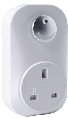 Bilisty Plug-in Dimmer Switch for led lights|Digital tech dimming smooth |Universal Rotary Dimmer ONLY for use with dimmable LEDs 3-150 W and dimmable Halogen 3-200 W|White