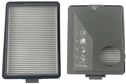 Gcbhfjrcyz 1 Set di Filtri HEPA for Aspirapolvere in Schiuma for Polvere Fine 11169285, Compatibile con Miele Boost CX1 Cat & Dog Aspirapolvere Senza Sacchetto