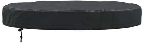 vidaXL Tischschutz für draußen – Abdeckung für Gartenmöbel, Patioschutz, wetterfest, UV-beständig, rund, wasserdicht