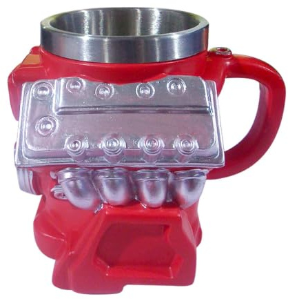 V8 Motor Kaffeetasse,V8 Motor Becher Auto Design Tasse,Kreative Dekoration