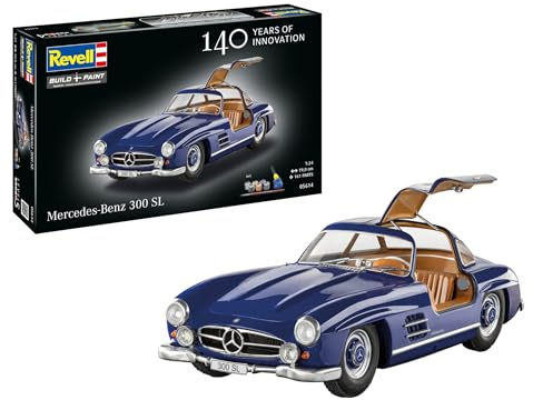 Revell Modellbau Geschenkset Mercedes-Benz 300 SL 140 Jahre MB