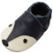 YIHAKIDS Premium Weiche Leder Krabbelschuhe Babyschuhe Kleinkind Lauflernschuhe(Size M,Navy blau,6-12 Monate, 21/22 EU)