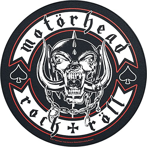 Motörhead Biker Unisex Rückenaufnäher Multicolor 95% Baumwolle 5% Polyester