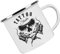 Crealuxe Emaille Tasse Tattoo Studio - Kaffeetasse mit Motiv, Campingtasse, bedruckte Emailletasse mit Wunschtext