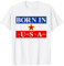 Born In Yugoslavia USA Jugoslawien Flagge Amerika T-Shirt