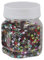 Stern-Konfetti Sternen-Streu zum Basteln und Verzieren von Karten, bunte Glitter-Sterne für Dekoration, 80 g (Multicolor)