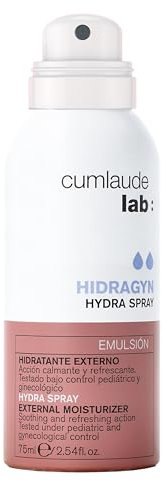 Cumlaude Lab - Hydra Spray, 360° Vulva-Feuchtigkeitsnebel mit Hyaluronsäure & Aloe Vera, Lindert Trockenheit & Juckreiz, Stärkt Hautbarriere, Für alle Hauttypen, Parabenfrei, Hormonfrei - 75 ml