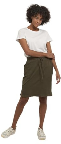 KAFFE Damen Rock Naya Damen Rock Knielang Skirt Casual Bleistiftrock Normale Passform
