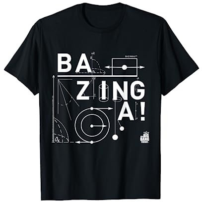 The Big Bang Theory Bazinga Chart T-Shirt
