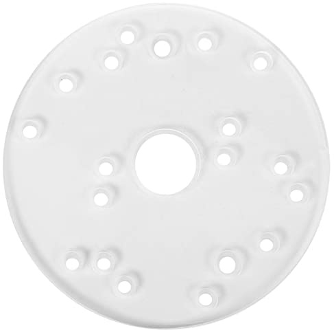 Oberfräse Universal-Grundplatte,Router Sub Base,Powertec Universal Router Grundplatte,Elektrowerkzeugteile & Zubehör Router Universal Grundplatte Acryl Mit Zentrierstif