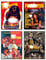Pulp Fic tion Poster (4 Stück, 20,3 x 27,9 cm) für Zimmer, ästhetisch, Wandkunst für Raumdekoration, Poster für Fans, ungerahmt