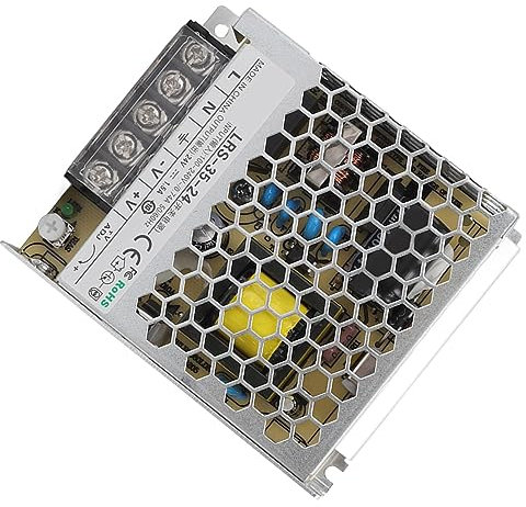 Fuente de Alimentación Conmutada de Salida de 24 V, Convertidor Adaptador de Conmutación, Fuente de Alimentación Conmutada de 24 V Fuente de Alimentación Conmutada Regulada