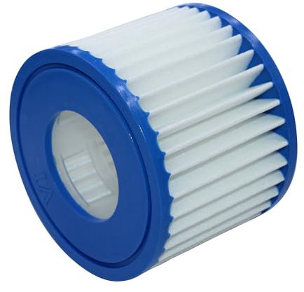 90352E Cartouche de filtre de piscine de type VI pour cartouche de filtre de jacuzzi, filtres gonflables pour jacuzzi (1 paquet