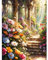 Gemartmall Blume Malen Nach Zahlen Erwachsene-Garten Malen Nach Zahlen für Erwachsene,Blumenmeer Acrylfarbe Malen Nach Zahlen Erwachsene Set zur Geschenk und Heimdekoration (30x40cm)