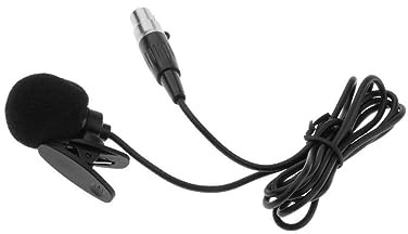 tuwiwol Vielseitiges kabelloses Mikrofon mit 3 poligem XLR Anschluss und Mikrofon Kunststoffclip