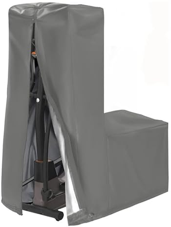 DLLDLGG wasserdichte Crosstrainer-Abdeckung, Abdeckung für Crosstrainer, Abdeckung für Crosstrainer, wasserdichte und Staubdichte Schutzhülle, Geeignet für Crosstrainer(Gray,140 * 64 * 165cm)