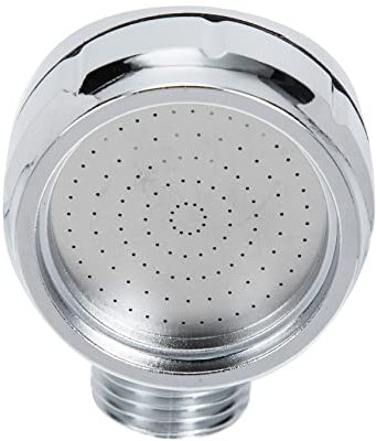 UKCOCO alcachofa de la ducha regadera watering can shampoos champú alcachofas duchas rociador de grifo de cocina suministro de peluquería aspersor para lavar el cabello el plastico Silver