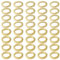 YIXISI 40 Piezas 10.2x15x1/2 mm Arandelas para Bisagras de Puertas, Anillos de para Bisagras de Puerta, Arandela Bisagra Puerta Habitación, para Bisagras de Puertas, Latón