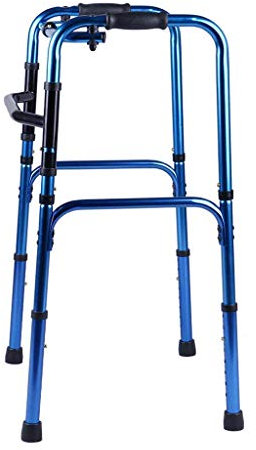Faltbarer Rollator, Gehwagen, Faltbarer Gehwagen ohne Räder für Senioren | Leichtgewichtiger Gehrahmen für bariatrische Erwachsene | Mobilitätshilfe mit Griffen für Behinderte -