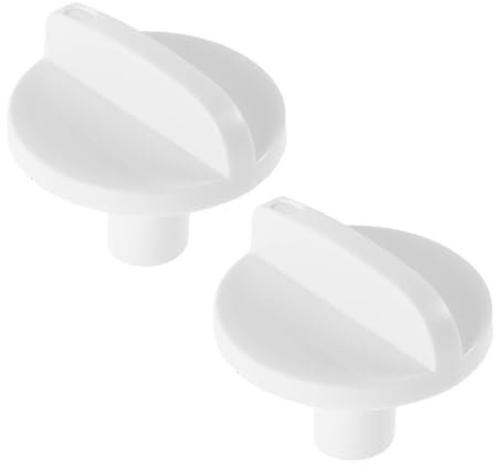 LAPYAPPE 2pcs Exact Temperature Control Knob Replacement for Fridge Freezer Thermostat Adjustment