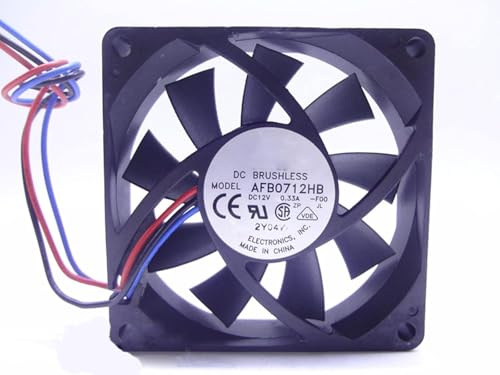 7015 12V 0.33A 7CM 7cm CPU Chassis Cooling Fan AFB0712HB