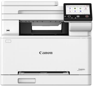 Canon i-SENSYS MF664cdw Farblaserdrucker, 25 Seiten/Min., WLAN | Farblaser-Multifunktionsgerät für Drucken, Kopieren, Scannen; WLAN, bis zu 25 Seiten/Min., automatischer Duplex