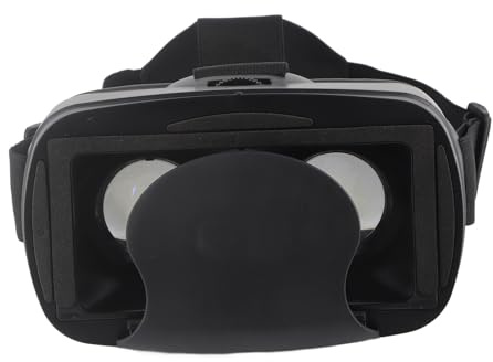 Cryfokt Pro 3D VR-Headset, kein Aufladen Erforderlich, Fernbedienung mit Blaulichtbeschichteter Linse für HD-3D-Spiele, 12,7–17,8 cm (5–7 Zoll) Großes Smartphone