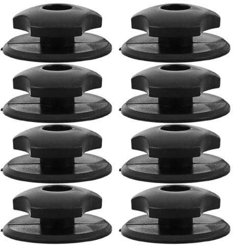 POPETPOP 8 Stück Gepäcknetz Befestigungsset mit Haken für Kofferraum Organizer Flexible Installation Robuste Autohaken für Heckklappe und Ladungssicherung