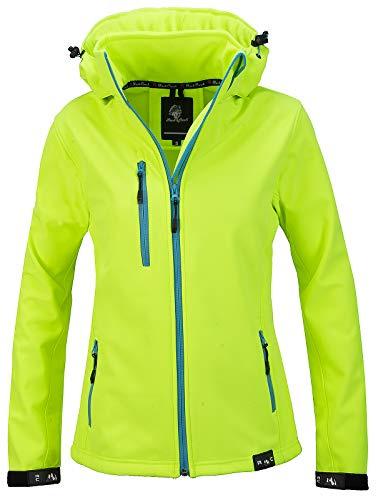 Rock Creek Softshelljacke Damen Outdoor Windbreaker D-412 | Wasserabweisende Übergangsbekleidung, funktionale Wanderjacke für Frauen, Camping, Freizeit und wechselhaftes Wetter