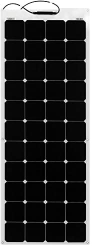 Offgridtec ETFE - Panel solar semiflexible (160 W, 12 V, células de alto rendimiento)