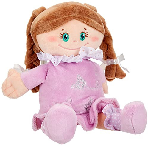 Trudi 64460 - Stoffpuppe Brünett mit Malvekleid cm 19X25X6