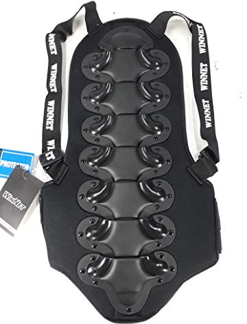 WinNet Paraschiena da moto OMOLOGATO CE a vertebre snodate (XS altezza 155-160 cm)