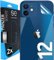 2x se® 3D SCHUTZFOLIE Rückseite Transparent für Apple iPhone 12 ,Selbstheilend, Backcover, einfache blasenfreie Installation, Ultra-Klar,Schutz vor Schmutz, Stoß-Kratzfest, aus Deutschland