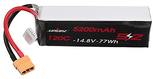 KINGDUO 14.8V 5200Mah 120C 4S Lipo Batterie Xt90 Prise pour Drone Rc