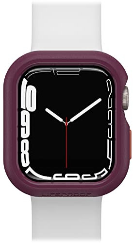 LifeProof Watch Bumper for Apple Watch Series 8/7 41mm, stoßfeste, sturzsichere, schlanke Schutzhülle für Apple Watch, schützt den Display und die Kanten, nachhaltig hergestellt, Lila