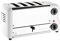 Rowlett 1.8 kW Esprit 4 Slot Toaster with 2x Additional Elements & Sandwich Cage, White, 4 Slice Toaster, Energy Conscious Slot Selector Powers Individual Slots, Café & Home Use, CH182
