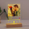 iDIY Song Cover Glas Bild mit Foto, Spotify Glas Personalisiert, Personalisierte Geschenke, Geburtstagsgeschenk für Freund Freundin Partner, Acrylglas, 22x15cm